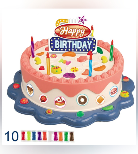 مجموعة معجونة - كعكة عيد ميلاد