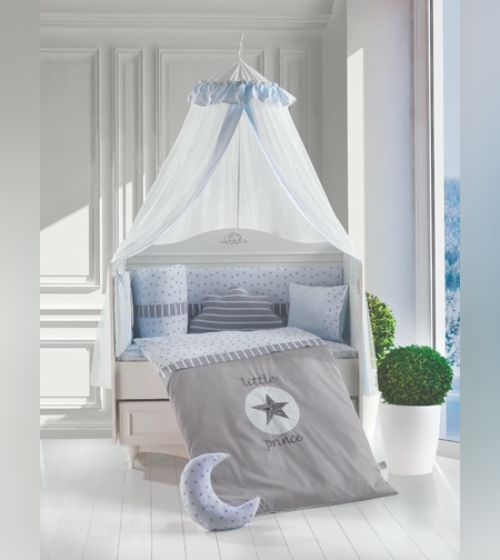 סט למיטה תינוק 5 חלקים - נסיך