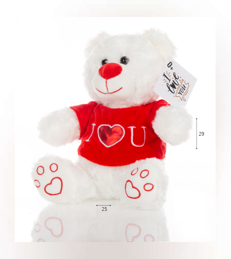 דובי לבן 25 ס”מ