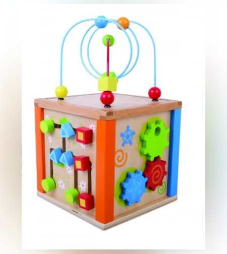 مكعب نشاط المتاهة من بيت تويز -