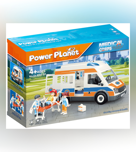 power planet سيارة إسعاف الإنقاذ