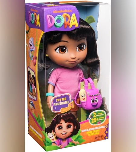 מגלים עם דורה - בובה אינטראקטיבית 30 ס