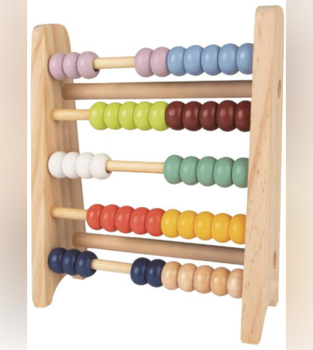 حسابة خشبية صغيرة من Pit Toys