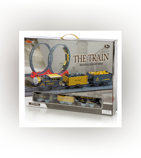 مسار القطار الكهربائي 2 حلقات