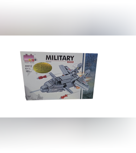 ערכת הרכבה לבניית מטוס קרב צבאי - Military Fighter Series (391 חלקים)