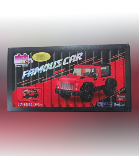 גיפ' אדום מדליק הרכבה-קופסאת 