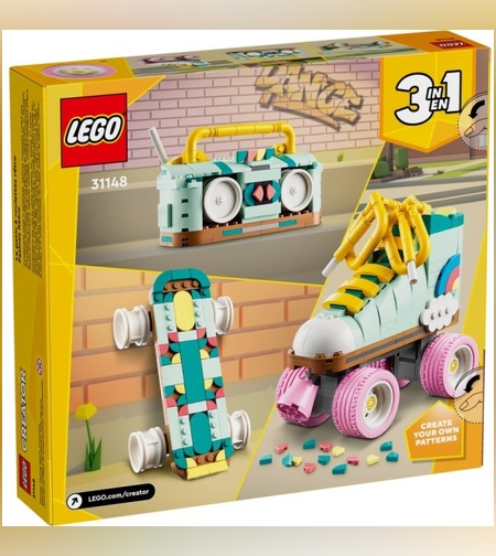 גלגיליות רטרו 31148 LEGO Creator 3 in 1גלגיליות רטרו 31148 LEGO Creator 3 in 1