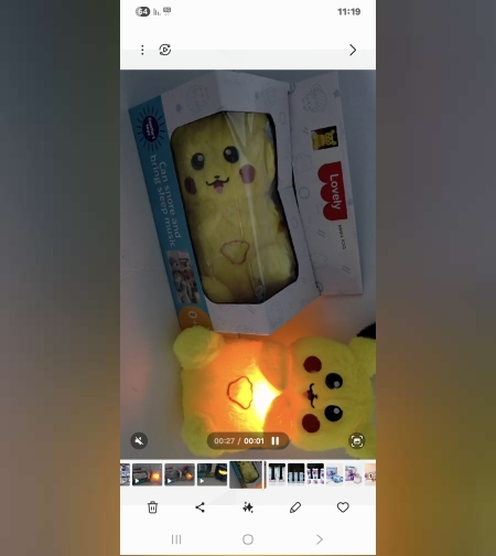 בובת דובי נושמת פיקצו