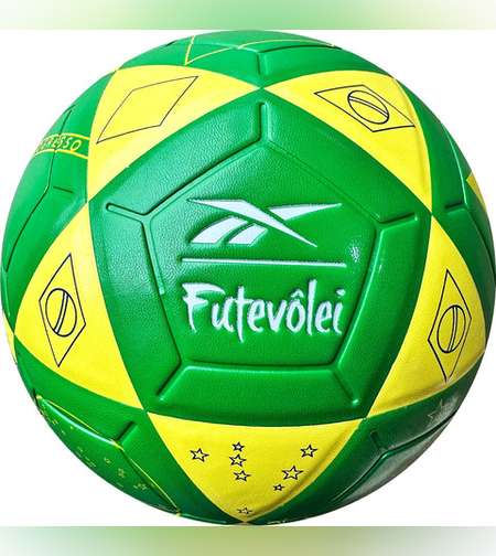 كرة القدم  ريبوك البرازيلي لكرة القدم بوتشيتينو - أبيض وأصفر - Copy 0