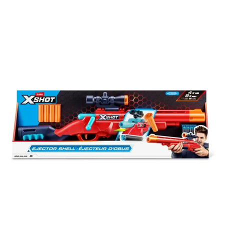 إكس-شوت - بندقية تطلق الخراطيش Zuru XSHOT Shell Ejecting Toy Blaster