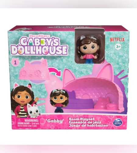 בית הבובות של גבי סט משחק קטן - Gabby's Dollhouse