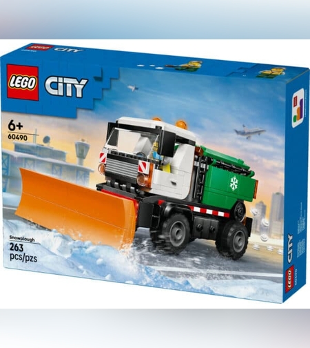 - Lego לגו סיטי – מפלסת שלג 60490