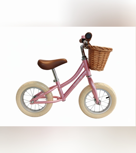 אופני איזון מעוצבים רטרו בצבע ורוד - CONNECT STYLE -