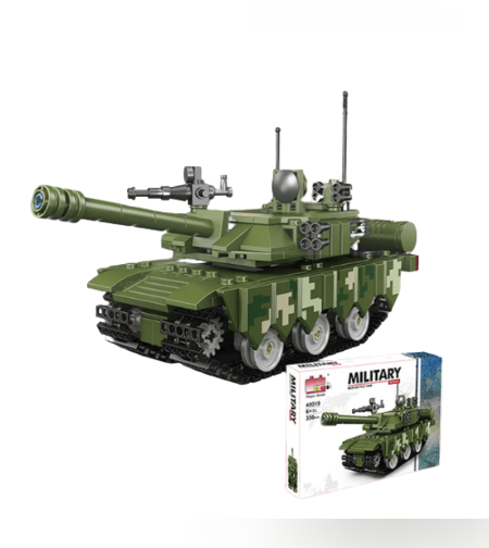 دبابة حرب عسكرية لتجميع 356 قطعة COME ALIVE