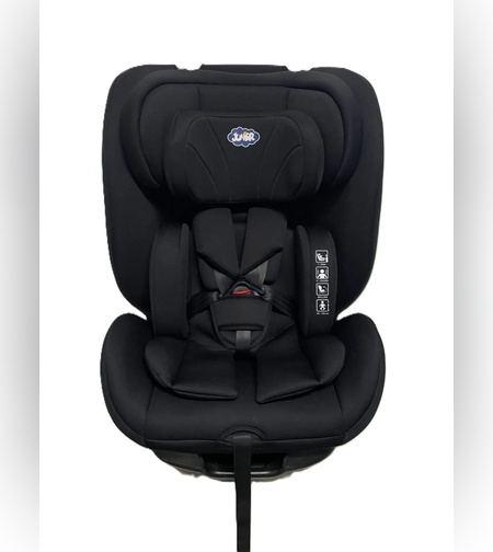 מושב ג'וניור Lucky Baby  לרכב - שחור -