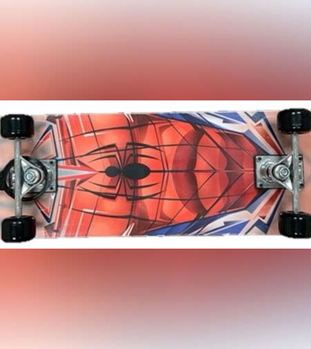 لوح تزلج أحمر سبايدرمان