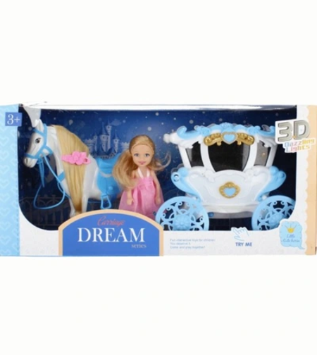 دمية مع حصان