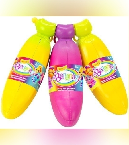 مجموعة دمى الموز القابلة للتجميع (1 دمى) Bananas