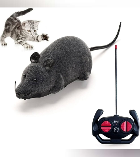 עכבר עם שלט + אור וקול