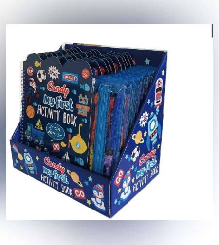 חוברת יצירה CANDY - MY FIRST ACTIVITY BOOK