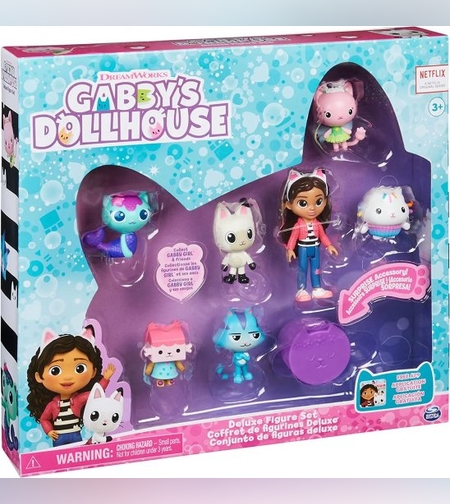 בית הבובות של גבי - סט דמויות דלוקס Gabby's Dollhouse