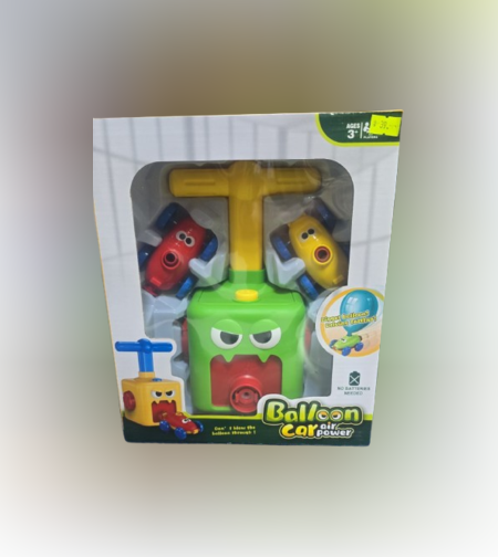 מכונית משאבת בלונים מגניבה!