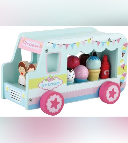 אוטו גלידה מבית Pit Toys