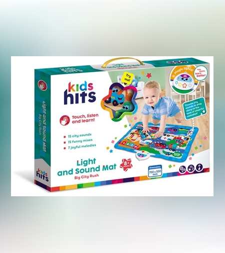 משטח אורות וצלילים – העיר הגדולה שלי