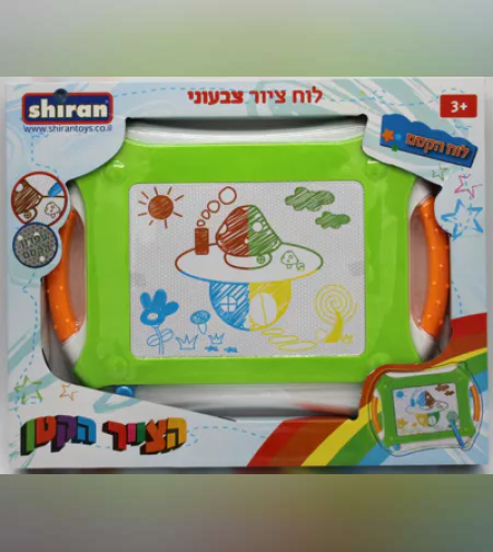 לוח ציור צבעוני מגנטי עם עפרון ציור מיוחד