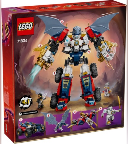 ليجو LEGO Ninjago 71834 Zane