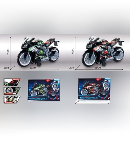 אופנוע מרים גלגל + אור