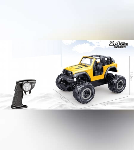 - רכב שטח 1:20 Champion Jeep 2.4Ghz מבית Trendy Machina - צבע אדום