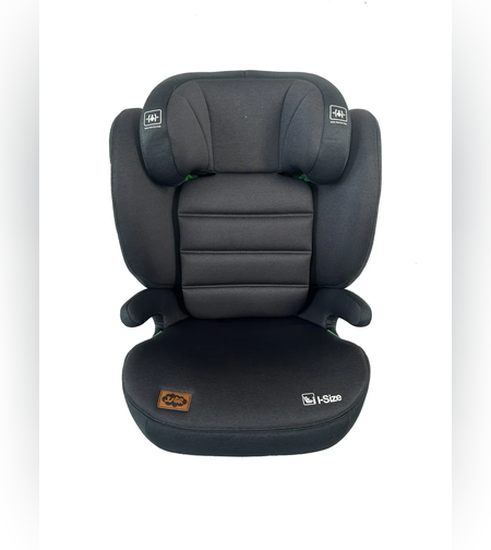 בוסטר ג'וניור Happy עם גב (ISOFIX ו-I-SIZE) - HB629 -  שחור