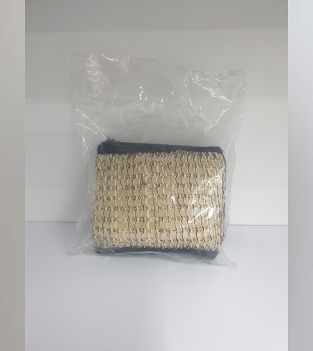 ספוג רחצה רשת- פס שחור