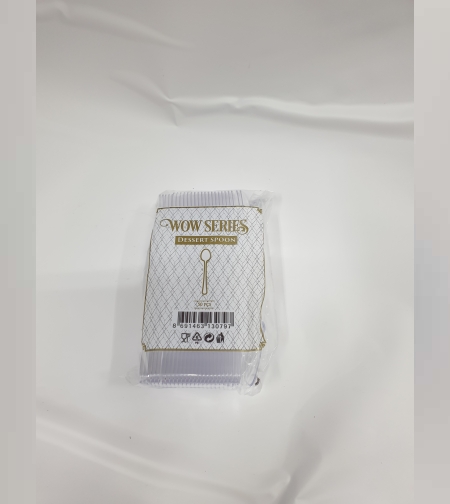 כפית חד פעמית שקופה