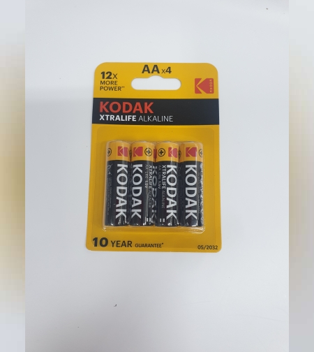 סוללות- AA X 4 - קודאק - KODAK