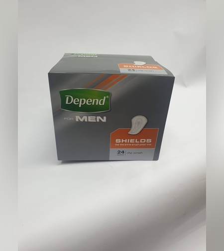 מגן תחתון לבריחת שתן לגברים- DEPEND