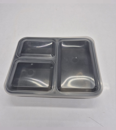 חמגשית שחורה+ מכסה שקוף - 4 יחידות