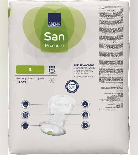 פדים ABENA SAN- מס 4