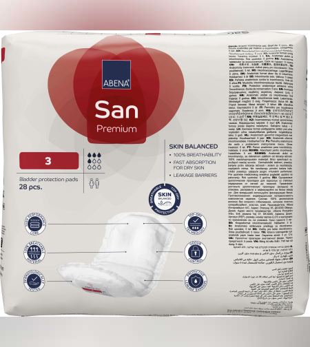 פדים ABENA SAN- מס 3