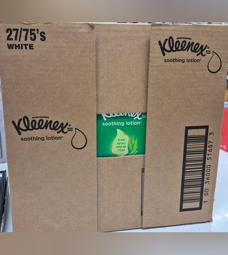 קלינקס לושן- קרטון 27 יח