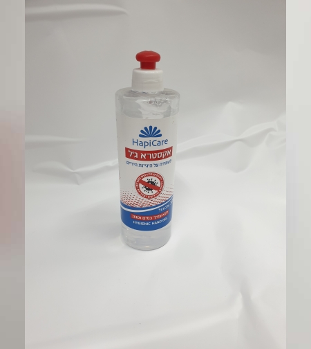 בקבוק אקסטרא  ג'ל  אלכוהול - 500 מ