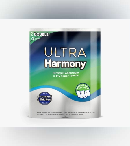 נייר מגבת מטבח כפול - הרמוני