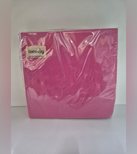 מפיות טרנדי TRENDY  - צבע פוקסיה