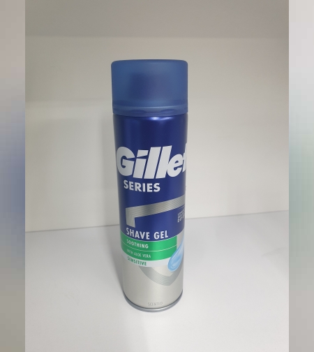 ג'ל גילוח להגנה לעור רגיש- ג'ילט