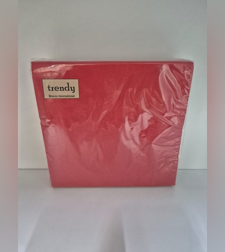 מפיות טרנדי TRENDY  - צבע אדום