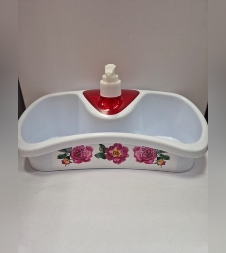 מתקן לסבון- פרחים