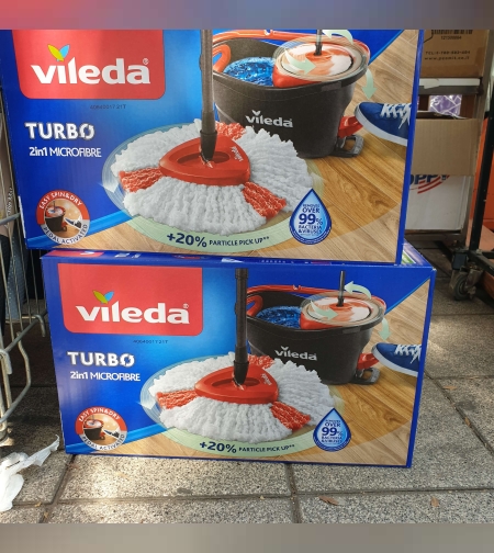 מערכת ניקוי מסתובבת-  מופ וילדה טורבו
