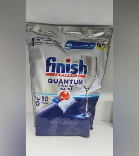 טבליות למדיח- 90 יחידות- פיניש קוואנטום- FINISH QUANTUM