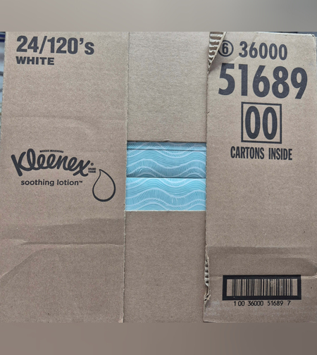 קלינקס תלת שכבתי - קרטון 24 יח